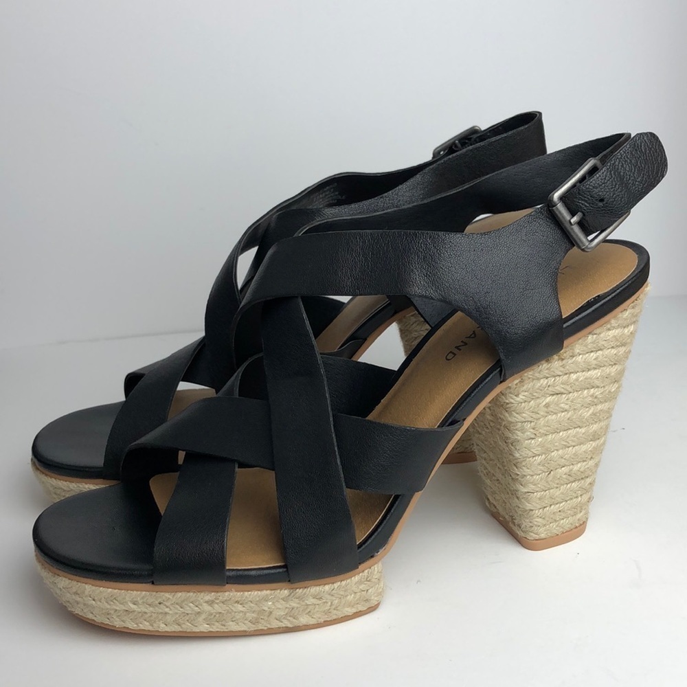 NEW Lucky Brand Cabino Platform Sandals Heels 5.5 - Picture 6 of 8
